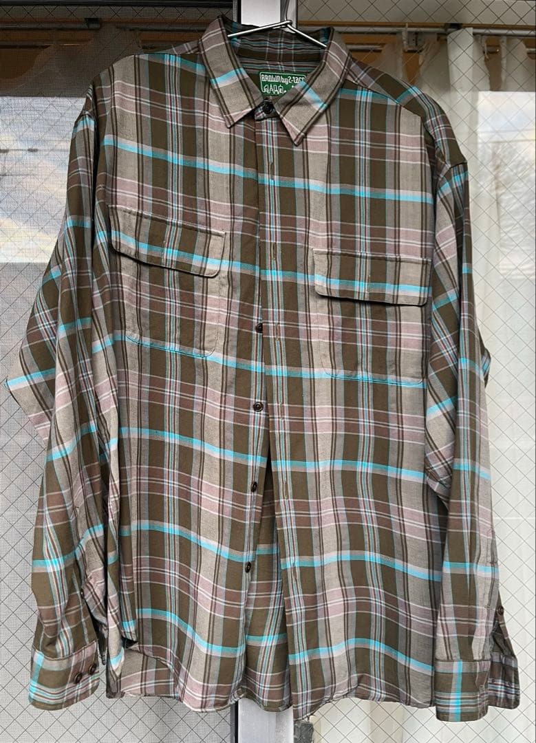 【美品】brownby2tacs ウールシャツ