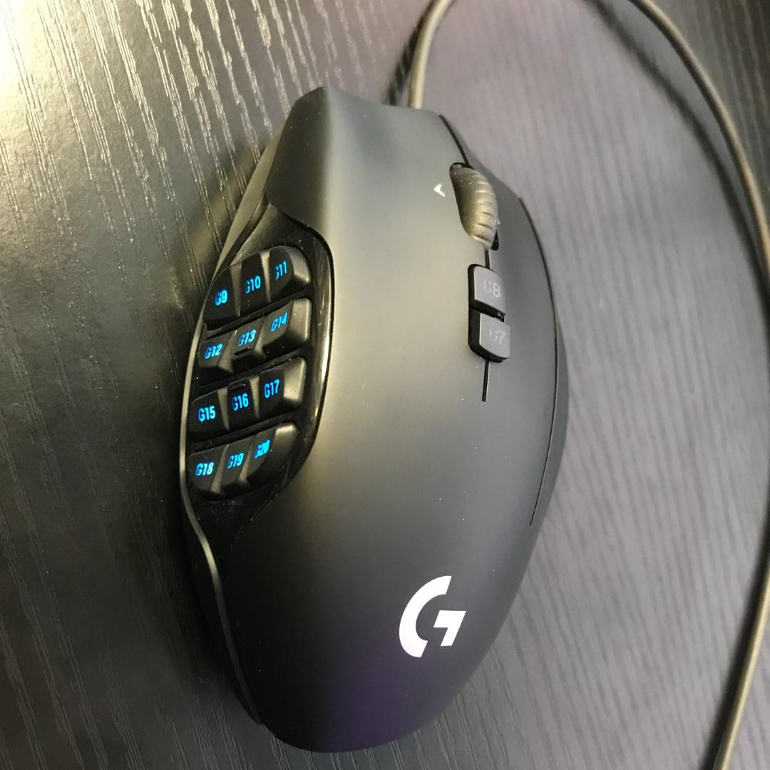 Logicool G ゲーミングマウス G600t 有線（中古品）