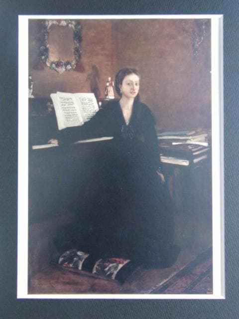 ピエール＝オーギュスト・ルノワール、【ピアノの前のカミュ婦人】