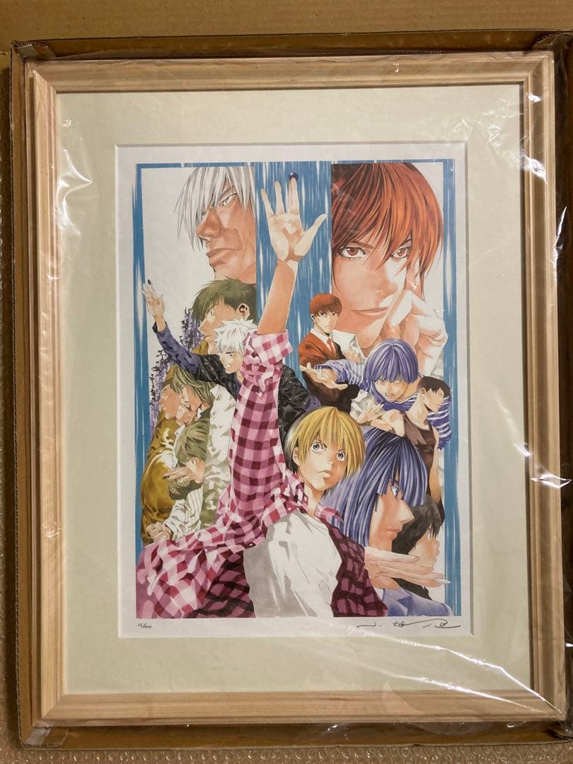 ヒカルの碁 複製原画 直筆サイン・シリアルナンバー（10番台）有り ヒカルの碁 複製原画 直筆サイン シリアルナンバー 棋魂 复制原画