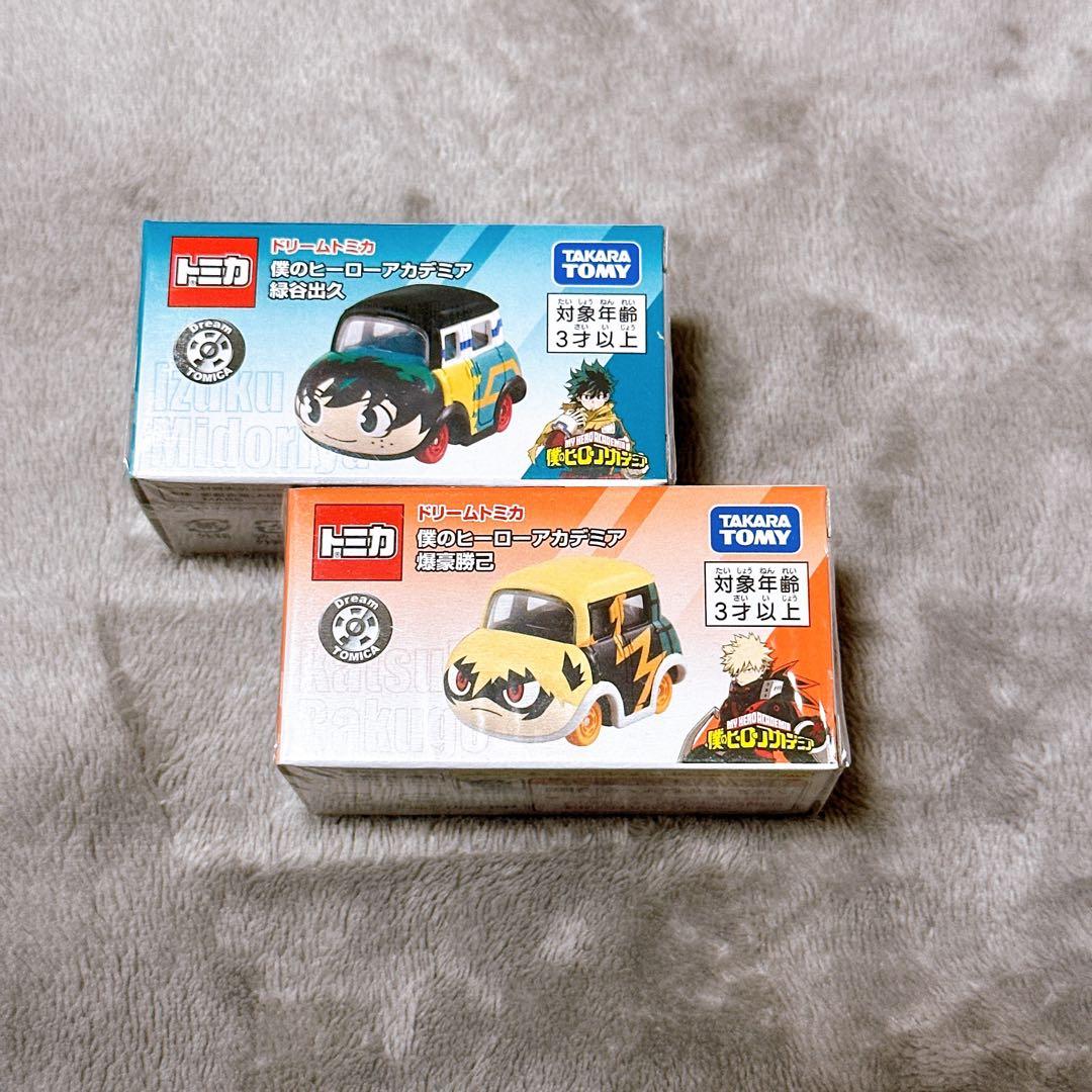 ヒロアカ ドリームトミカ ジャンフェス 緑谷出久 爆豪勝己 - メルカリ