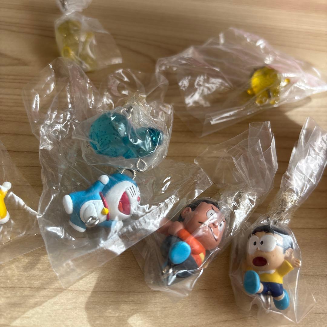 つなげてドラえもん レトロ 7個まとめ売り マスコット チャーム