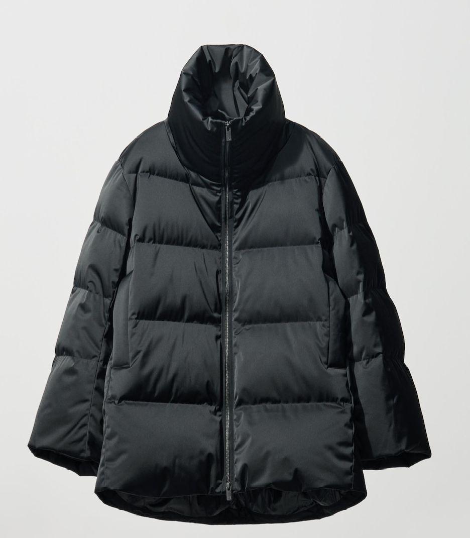 【売切サイズ】新品タグ付 ユニクロ　+J復刻ダウンボリュームジャケット ブラック