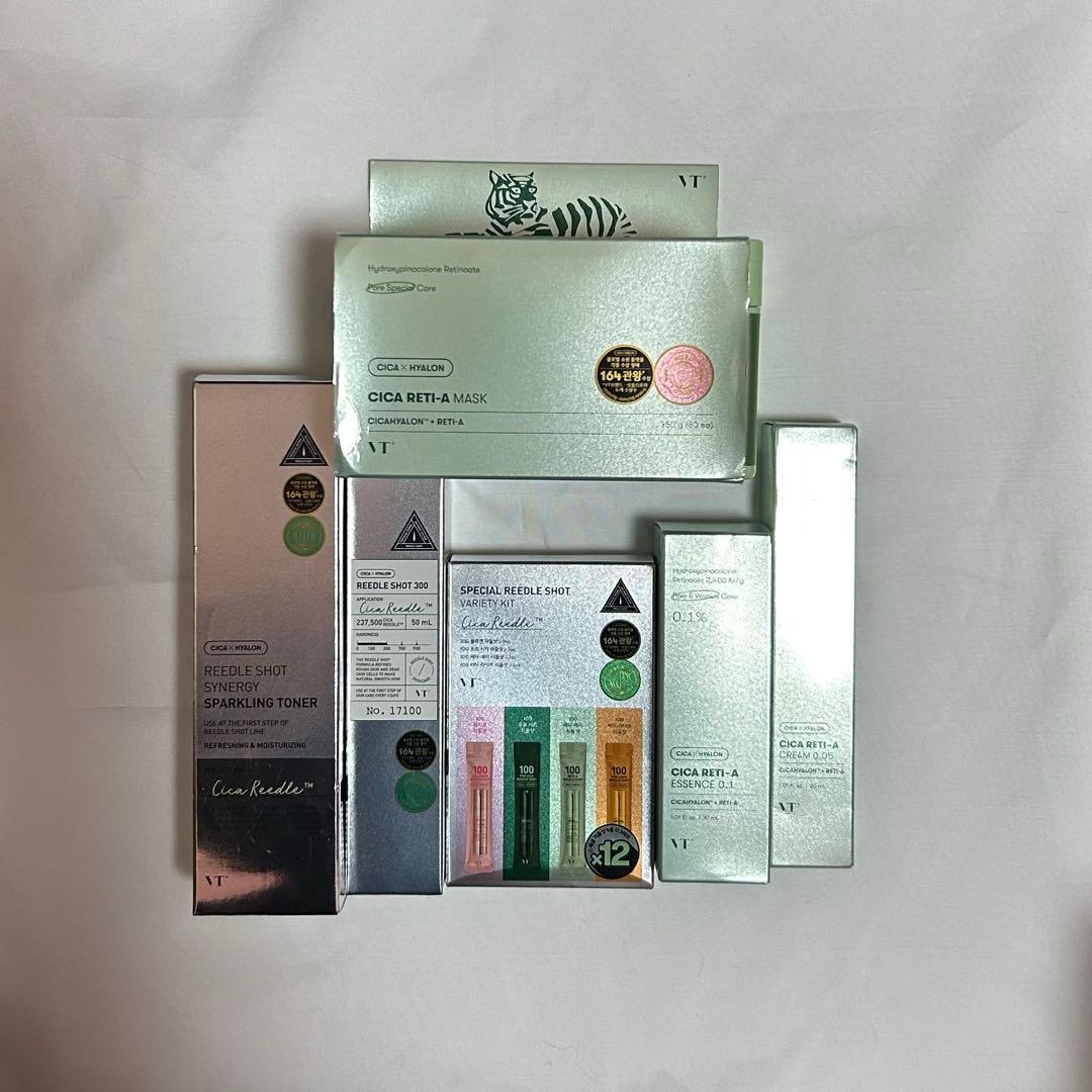 新品未使用 VT スキンケア パック トナー 美容液 クリーム リードルショット