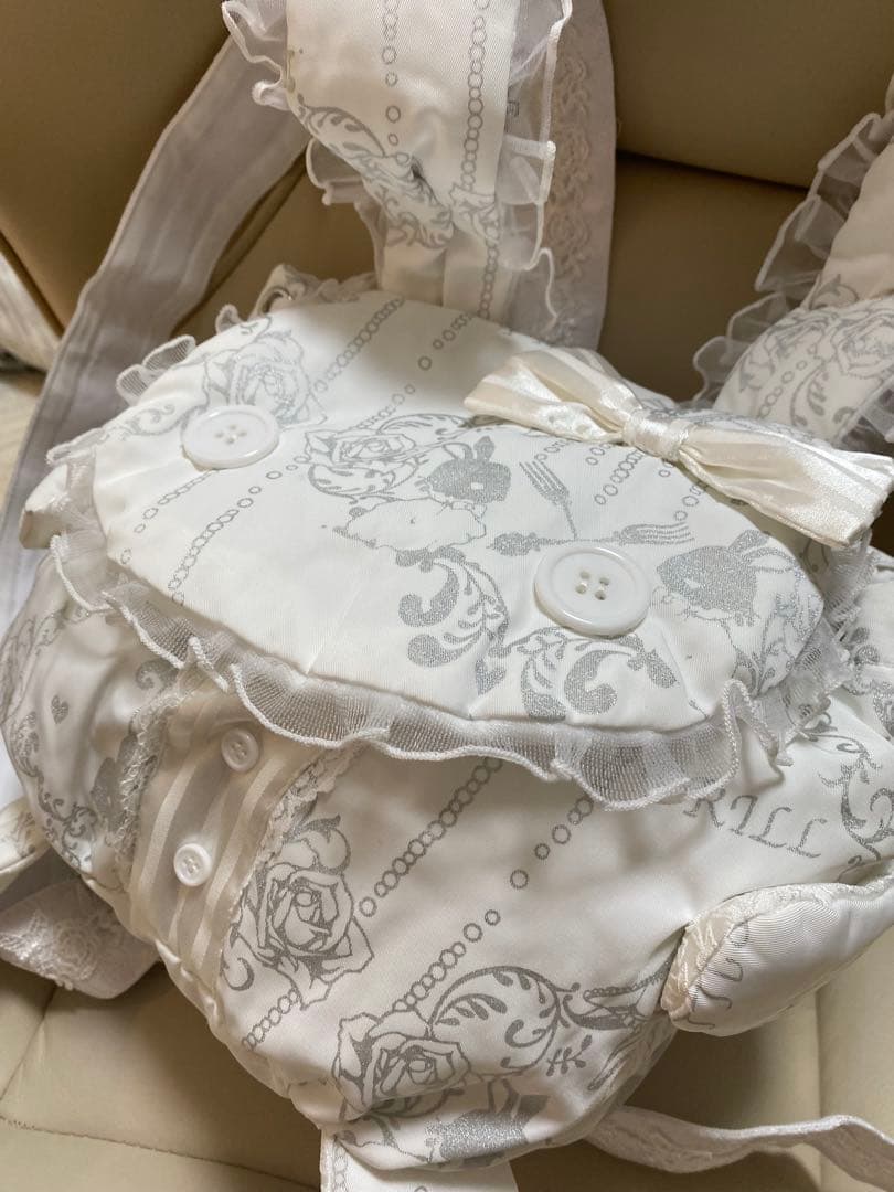 h.naoto frill うさぎバッグ りぼん 白ロリィタ 原宿 ゴスロリ - メルカリ