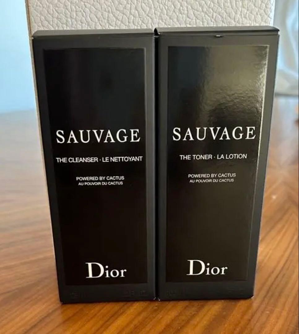 Dior Sauvage クレンザー125ml & ローション100ml