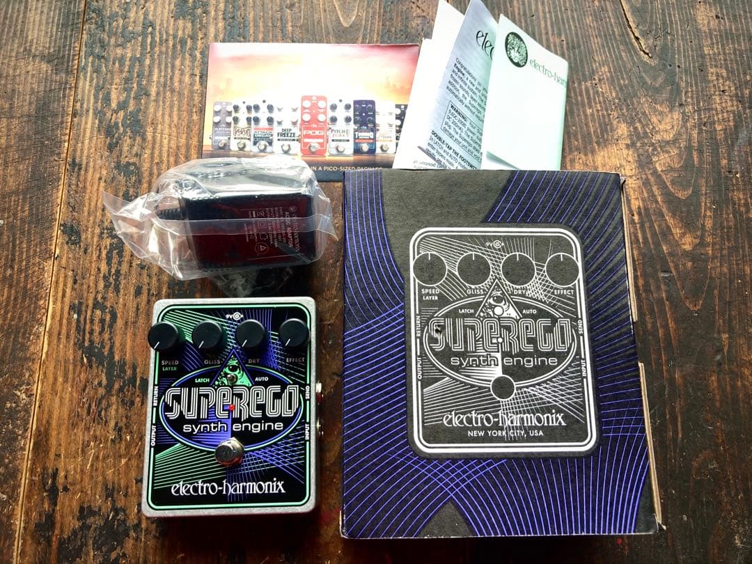 新品同様 Electro-Harmonix SUPEREGO freeze