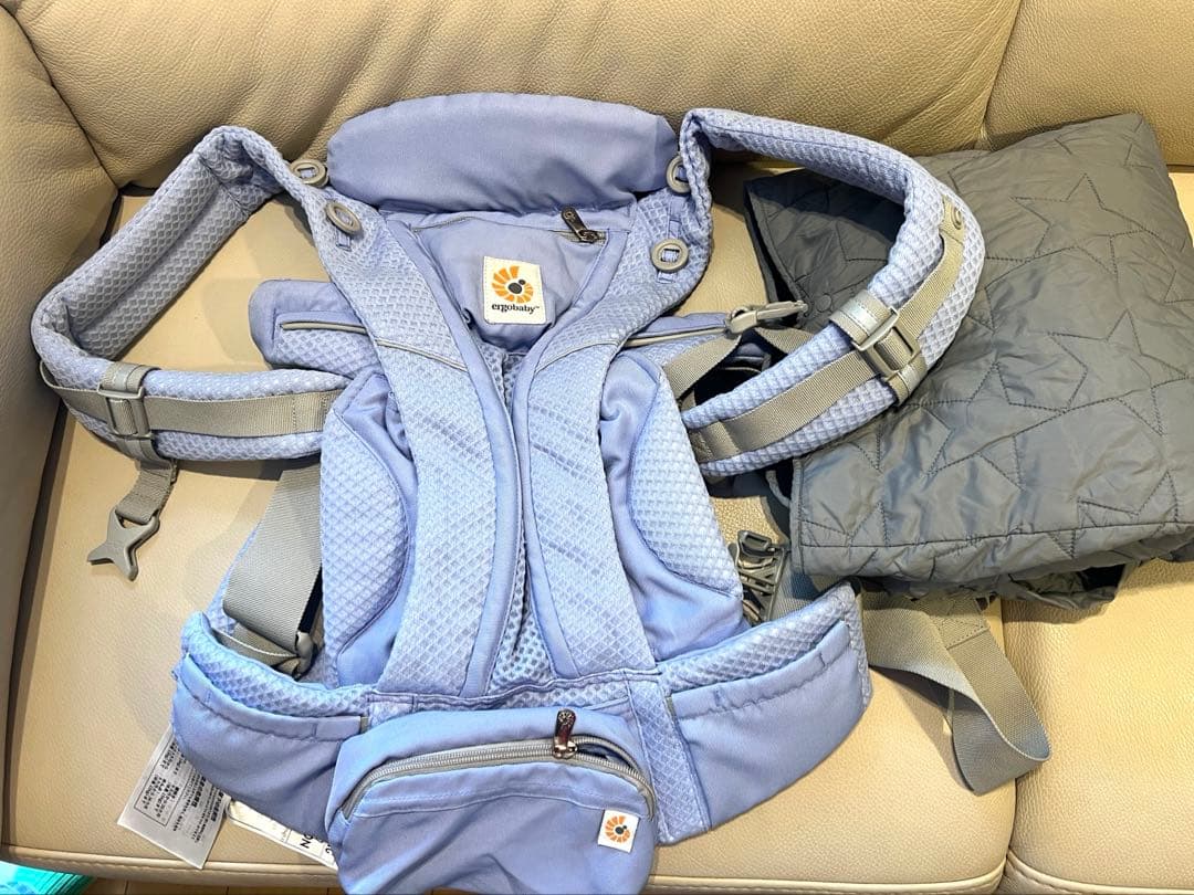エルゴベビー オムニブリーズ抱っこ紐 UNIQLOケープ
