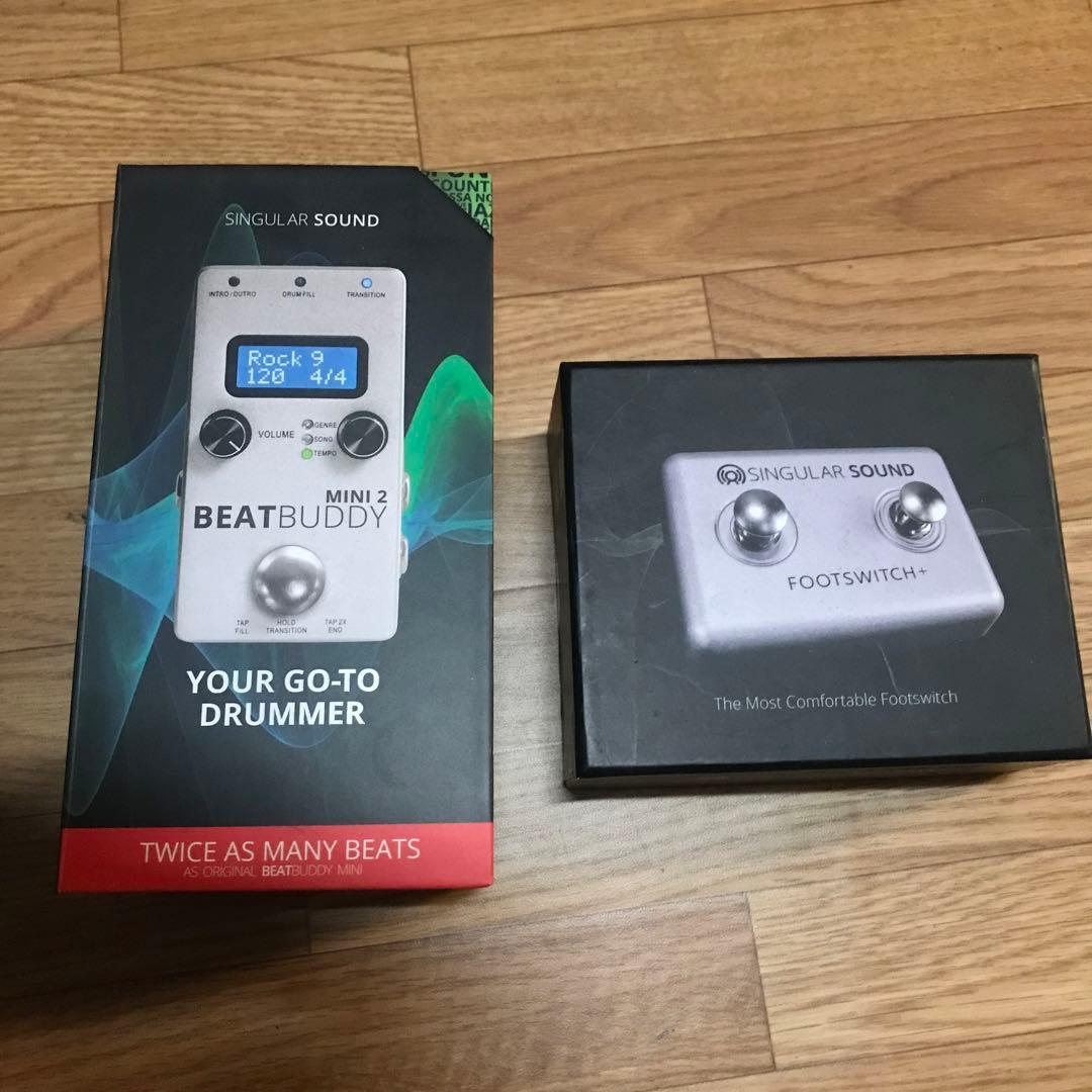 Beat Buddy MINI2 フットスイッチ付き BeatBuddy MINI 2: the Compact, Versatile Drum Machine Pedal