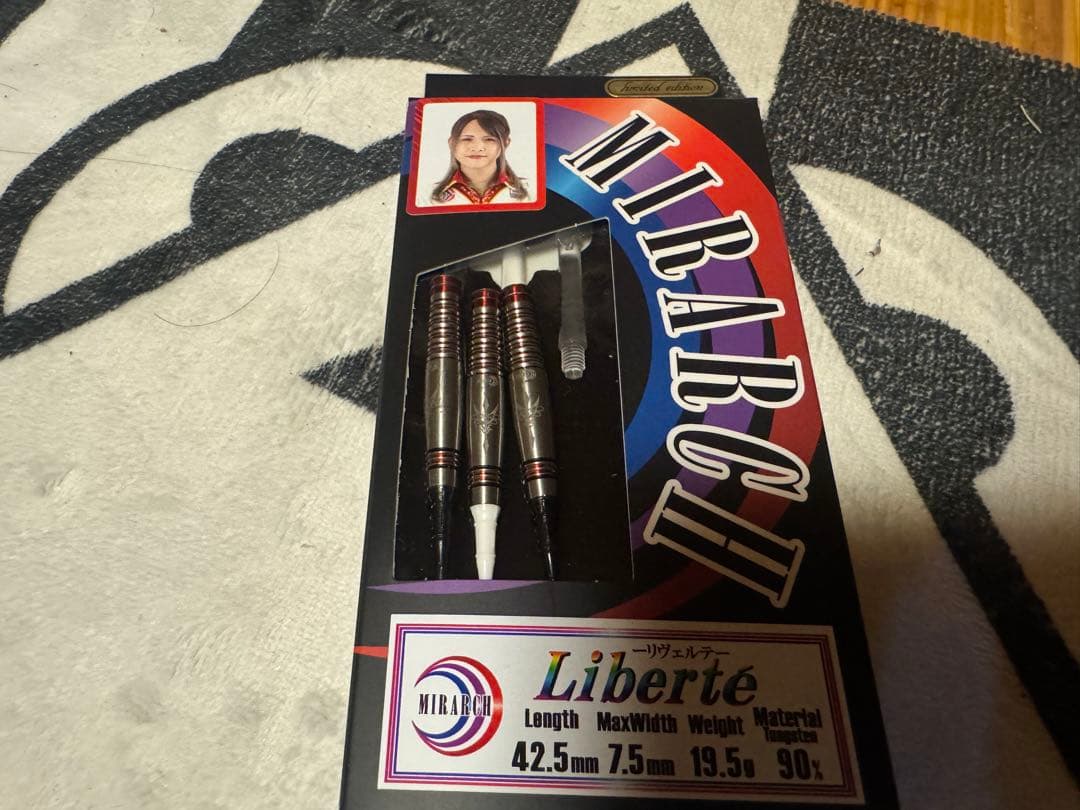 ミラーチ Liberté ダーツ ミラーチ Liberte リヴェルテ 2BA19.5g 須森祐奈選手 ダーツ バレル