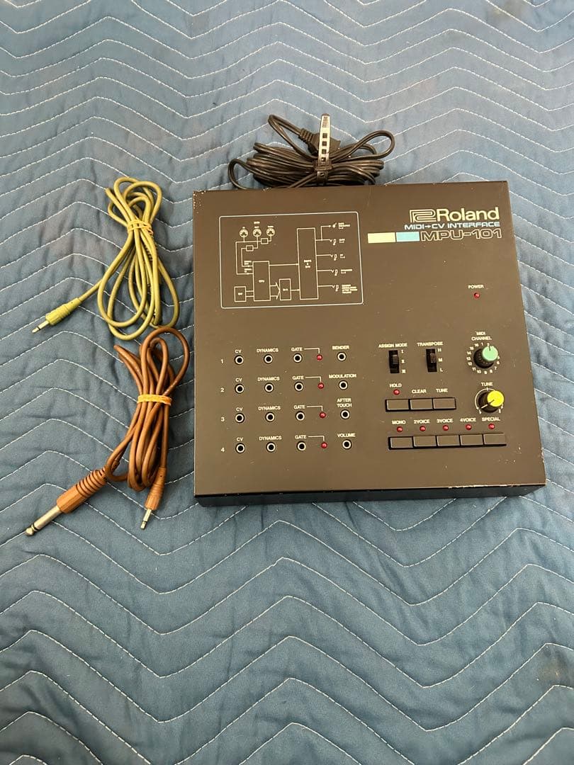 Roland MPU-101 MIDI-CV インターフェース ローランド Roland MPU-101 Midi to CV Interface Vintage Analog Modular