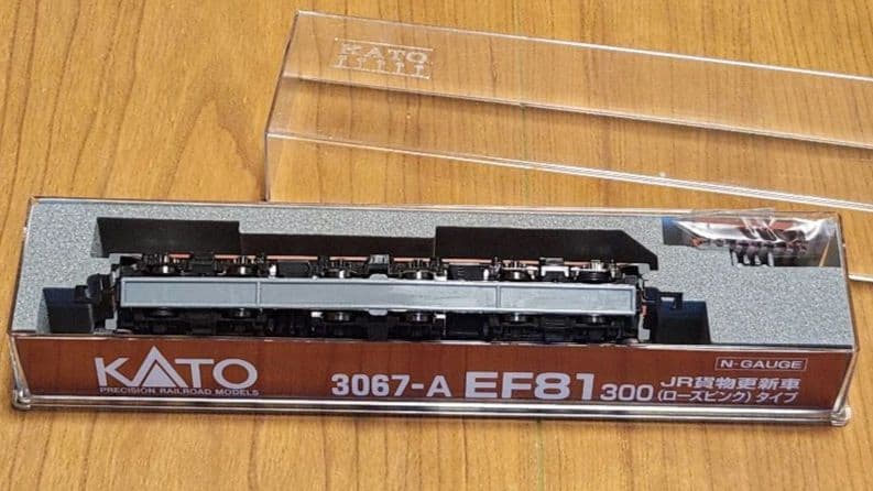 未使用・美品】KATO EF81 300 JR貨物更新車(ローズピンク)タイプ