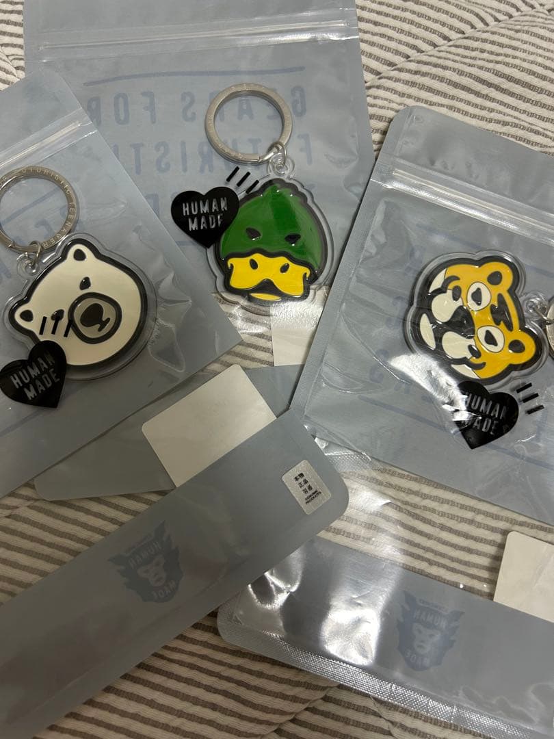human made ヒューマンメイド キーホルダー 3点セット