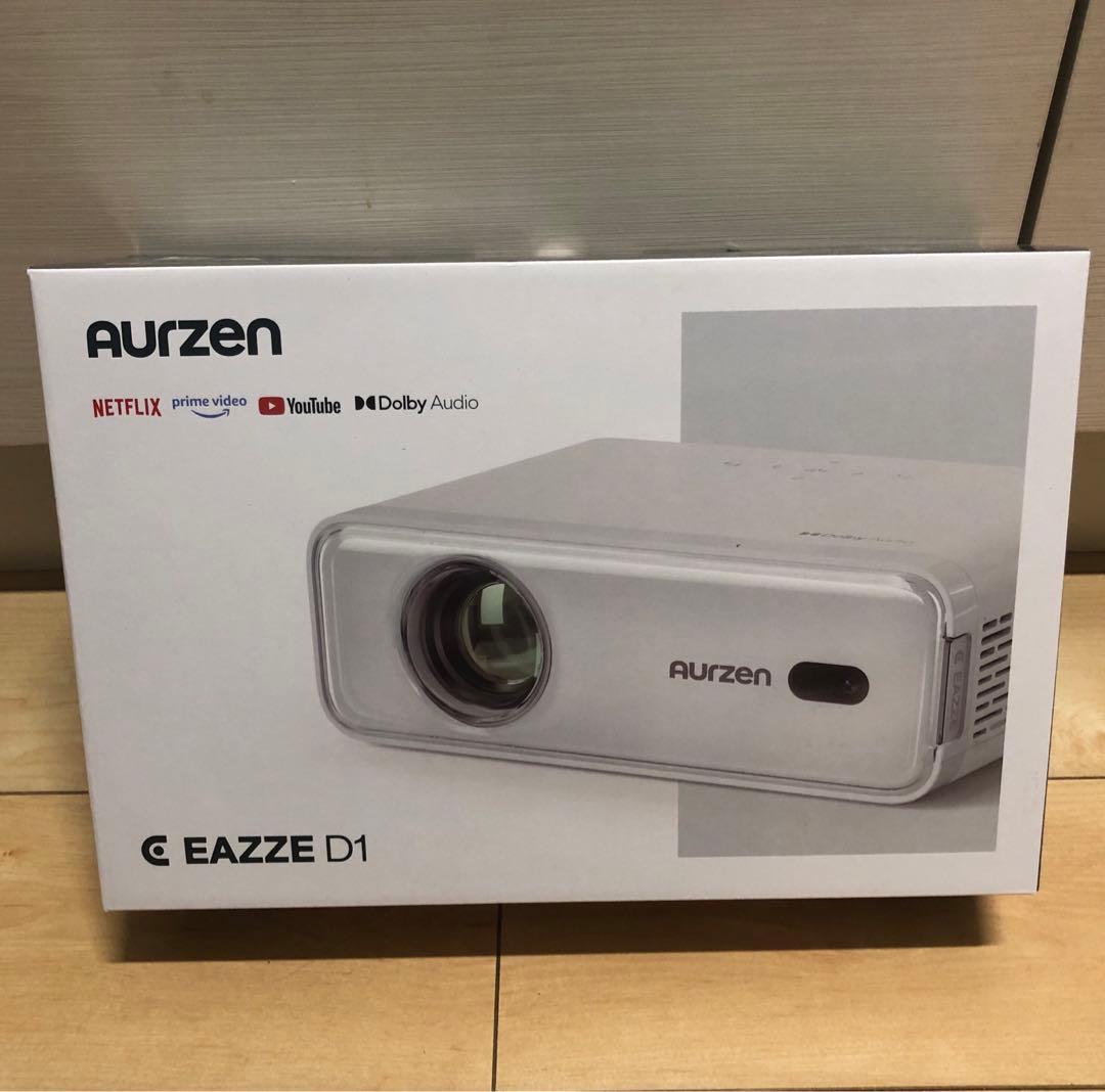 Aurzen D001プロジェクター 家庭用 小型オートフォーカス、