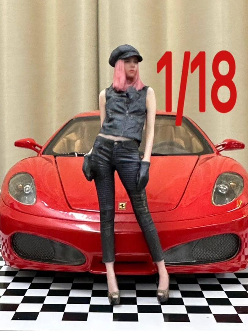 1/18☆r10☆フィギュア☆ミニカーに☆1/64より大☆ジオラマ