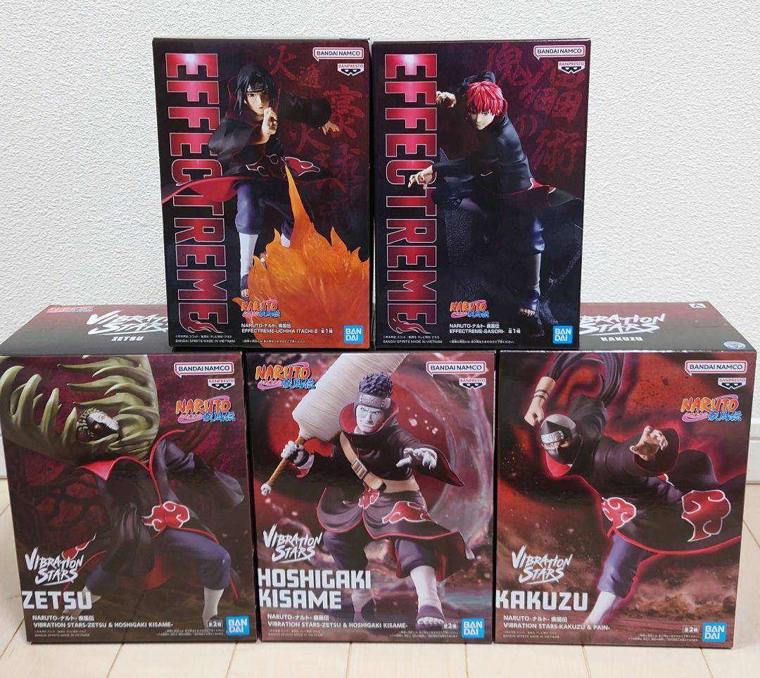 NARUTO ナルト 疾風伝 フィギュア 暁 5種セット