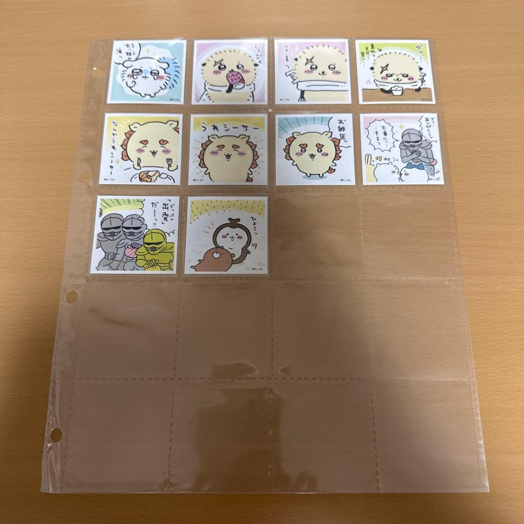 ちいかわ ノベルティ ステッカー シール まとめ セット レア バラ売り不可