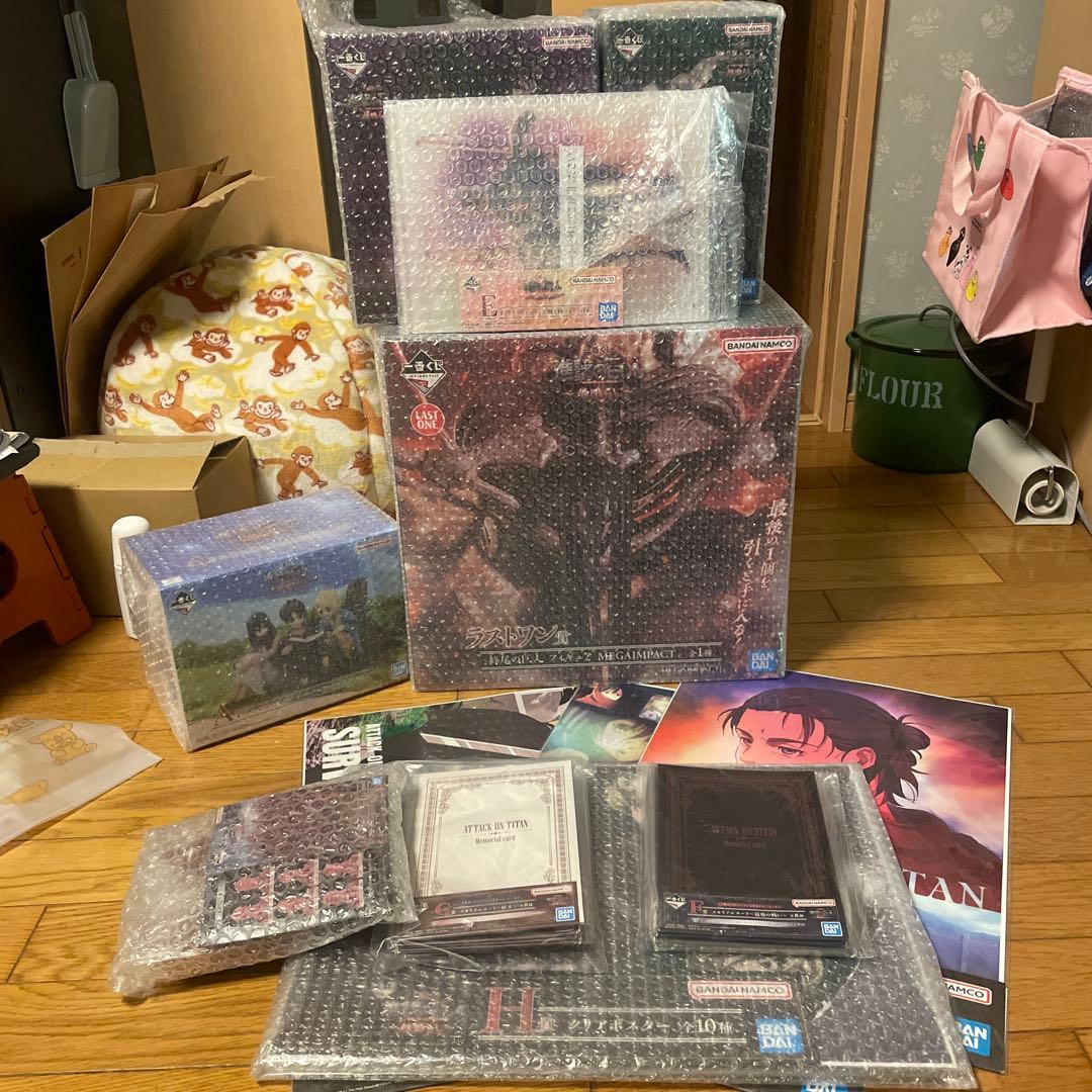 進撃の巨人 一番くじセット