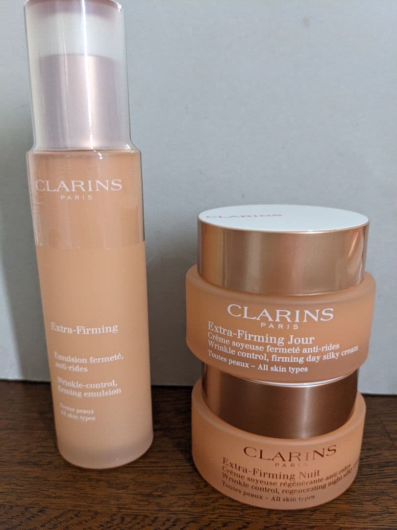 CLARINS Extra-Firming フェイスクリーム 乳液3点セット新品 CLARINS Extra-Firming フェイスクリーム 乳液3点セット新品 - メルカリ