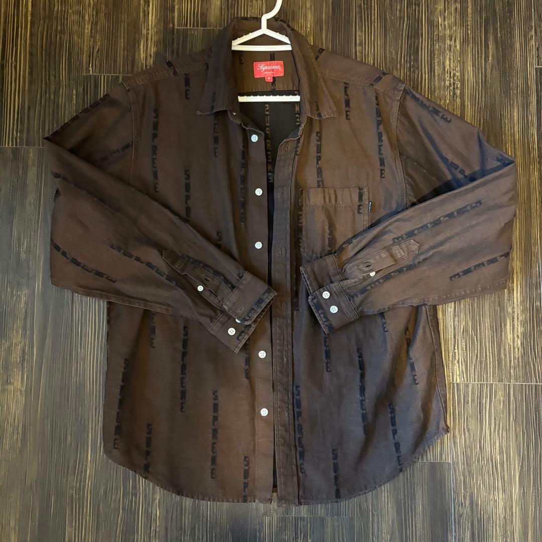 SUPREME 長袖シャツ