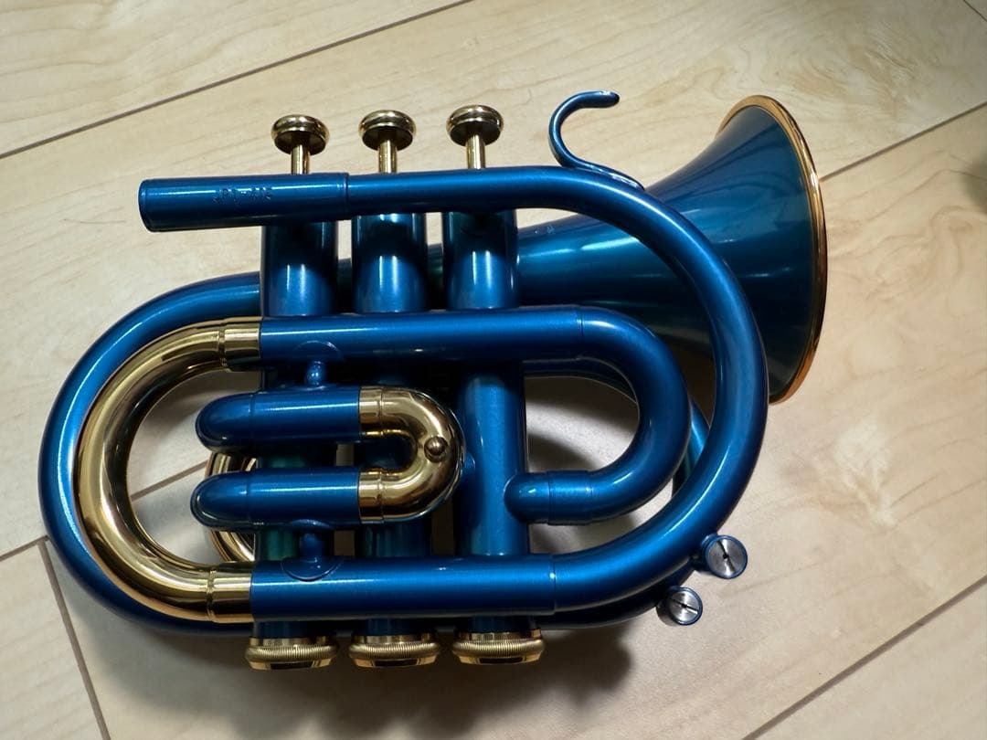 【美品】JUPITER ポケットトランペット JPT-416 ハードケース付き