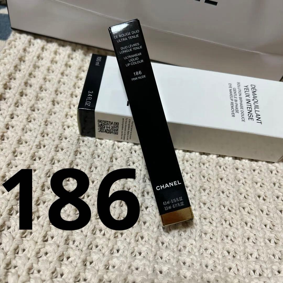 CHANEL ル　ルージュドゥオ　ウルトラトゥニュ　186 新色レビュー】ル ルージュ デュオ ウルトラ トゥニュ｜CHANELの口コミ