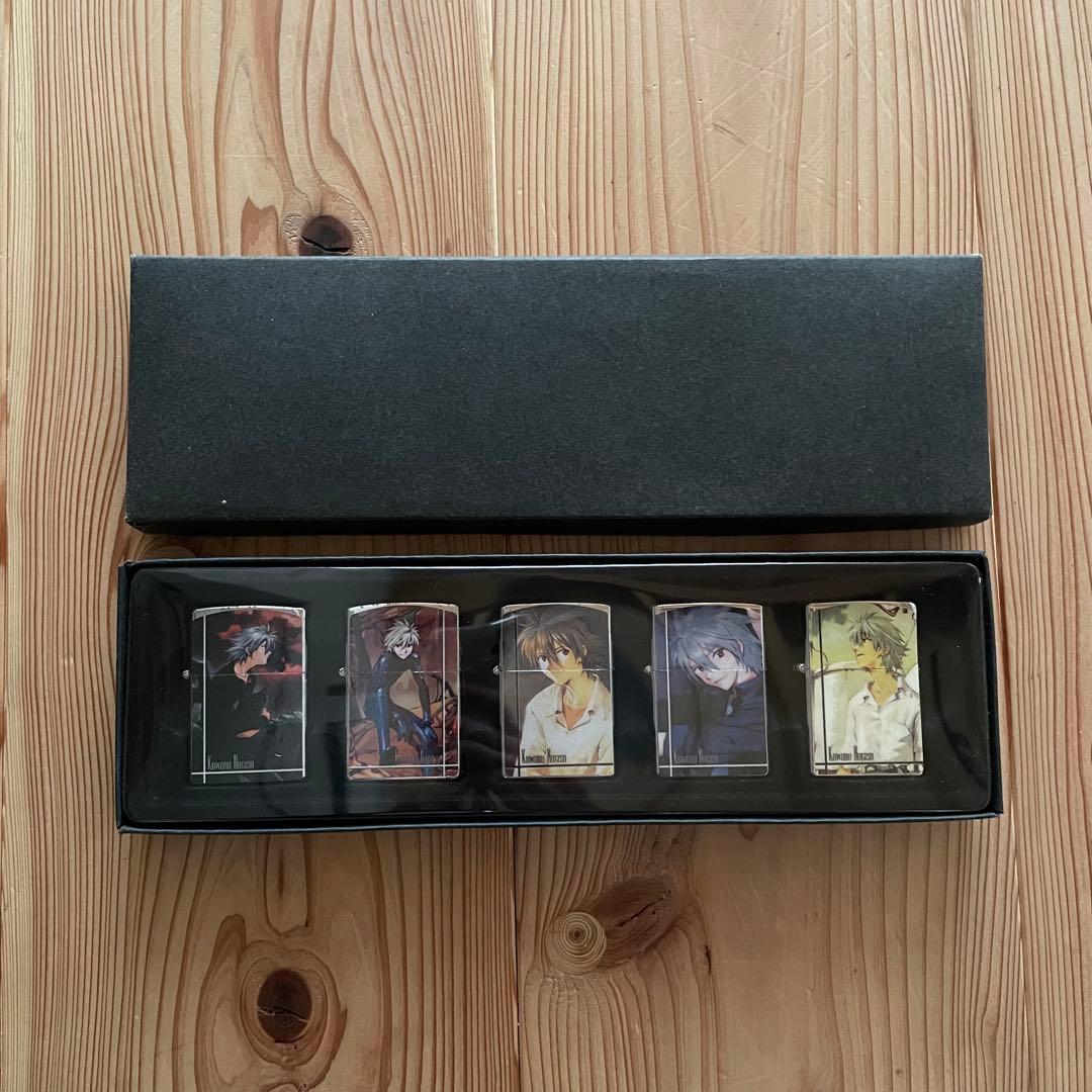 【激レア/非売品】エヴァンゲリオン 渚カヲル オイルライター 5種フルセット