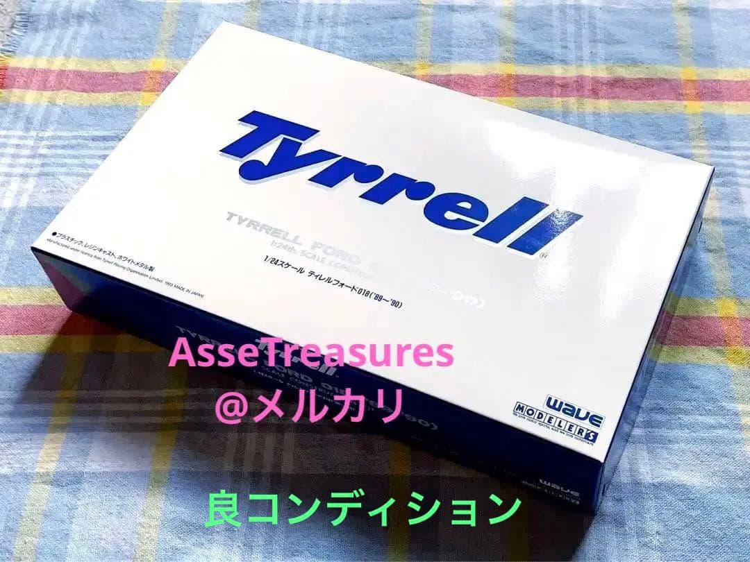 良状態 当時モノ WAVE/モデラーズ 1/24 ティレル・フォード 018 - メルカリ