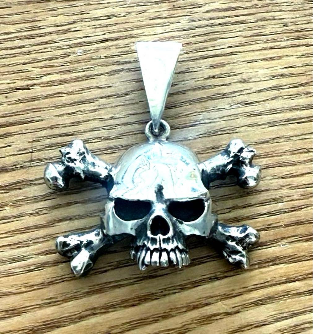 the great frog SLASH スカル & クロスボーンペンダント