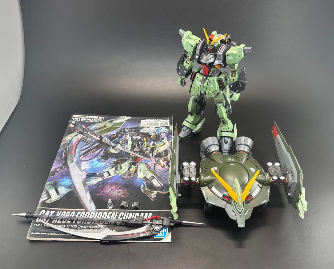 【塗装完成品】FULL MECHANICS 1/100 フォビドゥンガンダム