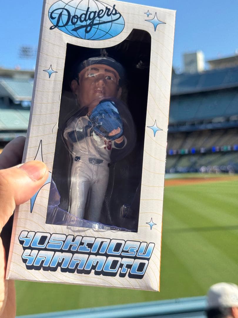 2025MVP山本由伸 ボブルヘッドフィギュア