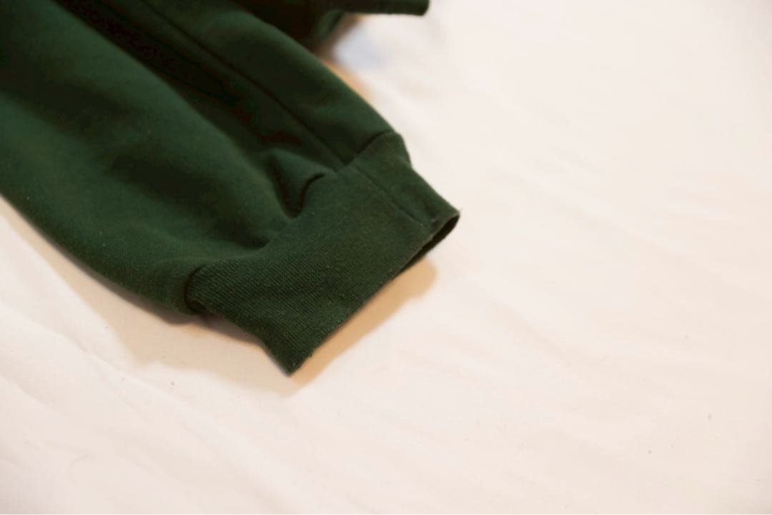 Camber USA製 チルバスター パーカー XL 緑 ワッフル グリーン - 7.5oz