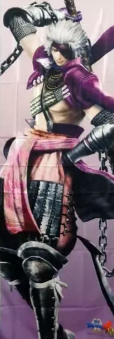 戦国BASARA4 キャラクタータオル 約60cm x 120cm　長宗我部元親