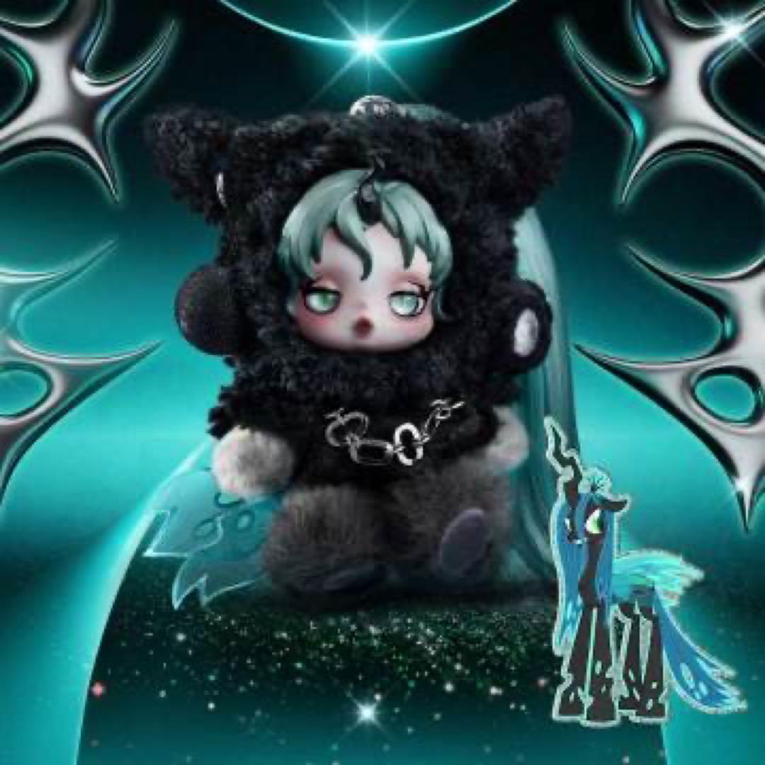 SKULLPANDA × My Little Pony ぬいぐるみペンダント①