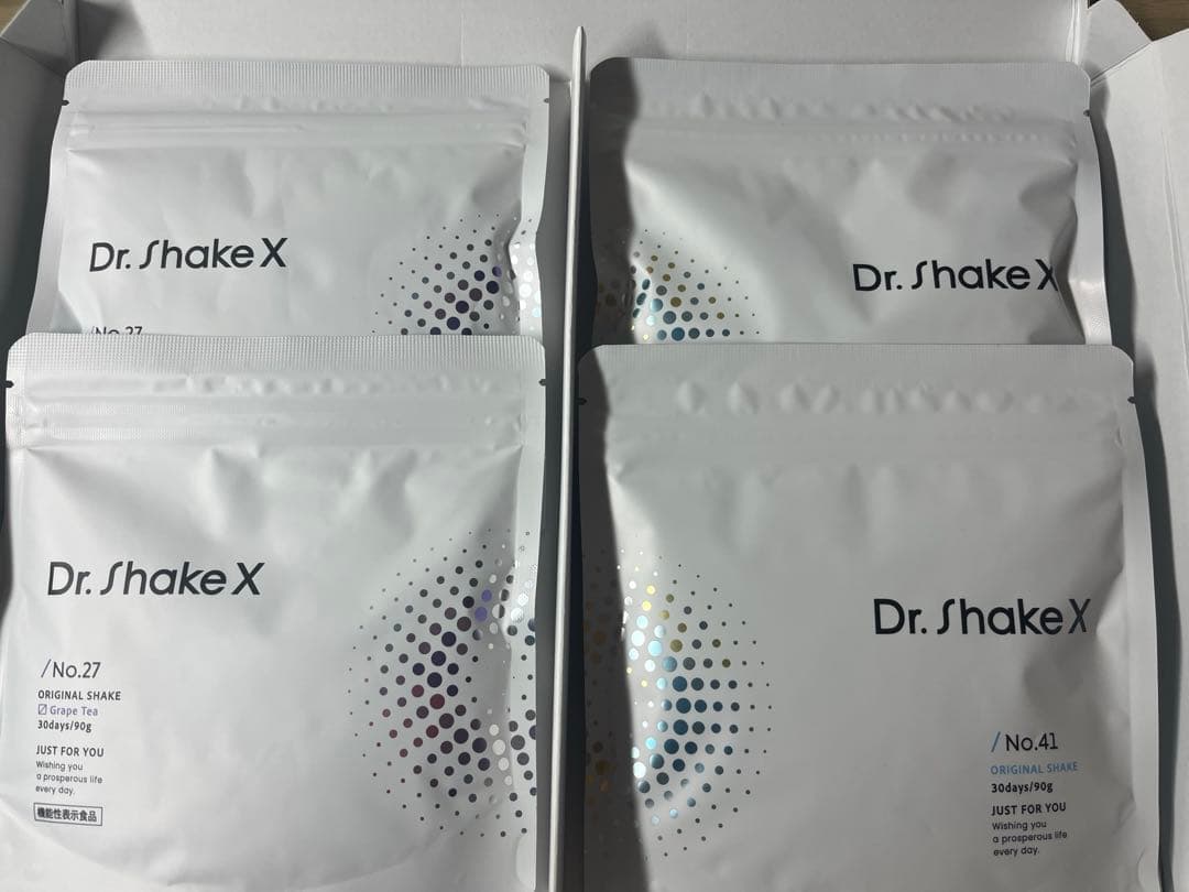 ドクターシェイクス2種セット4袋No.27No.41Dr. shake X