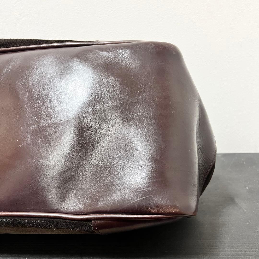 《Whitehouse Cox》スウェードトート 大容量