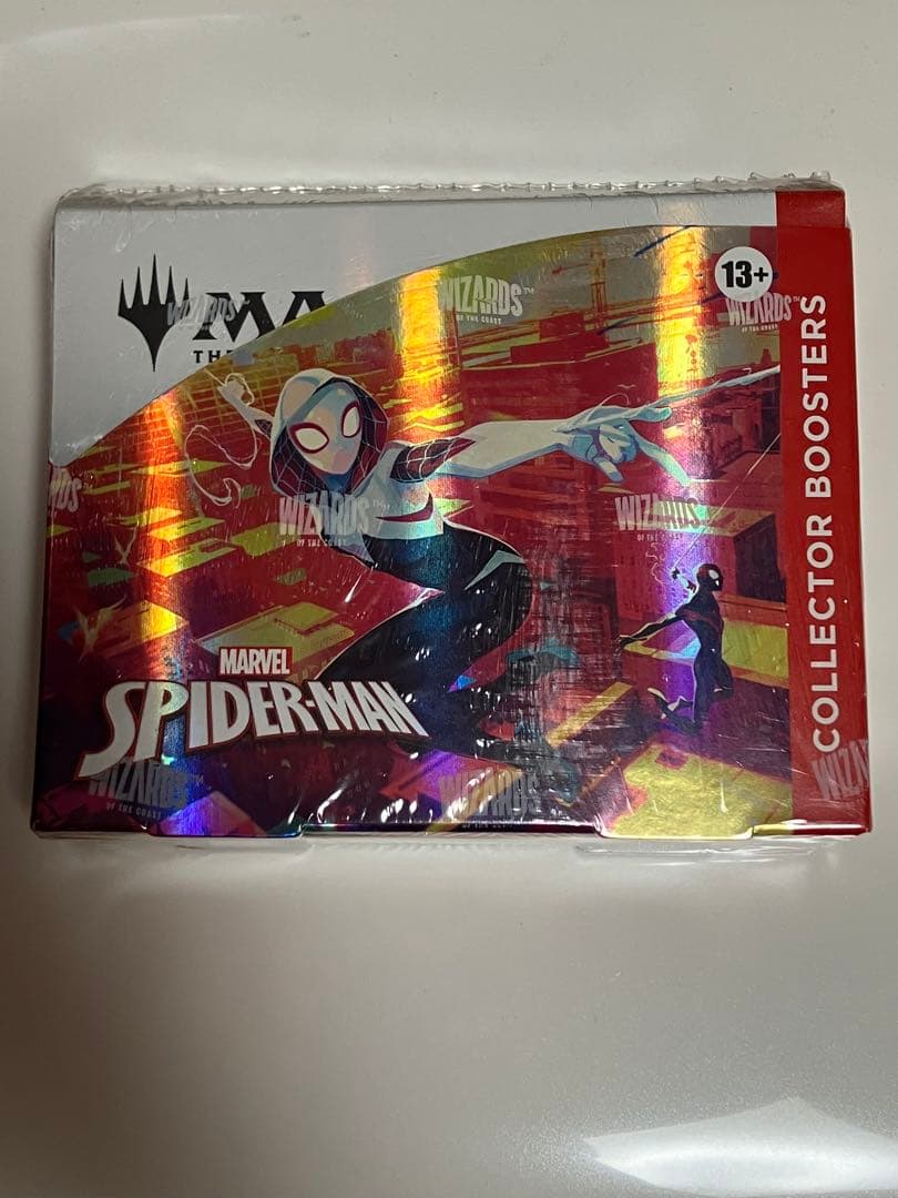 特典付き　英語　スパイダーマン コレクターブースター　未開封 MTG】スパイダーマンのコレクターブースターBOXを開封！当たりカードは