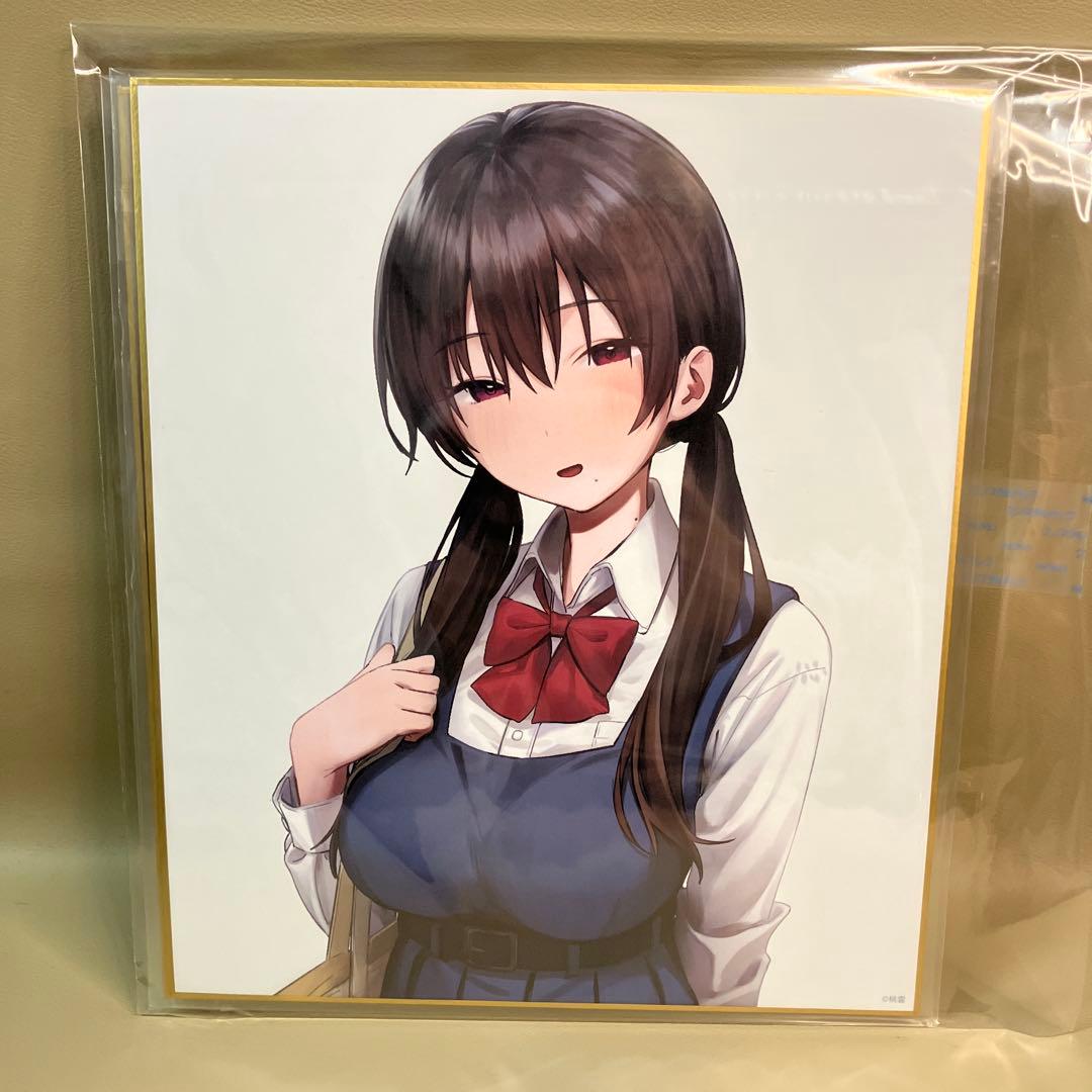 桃汁庭園 色紙 桃雲 国木田先輩 会場限定 国木田先輩のかくしごと POP