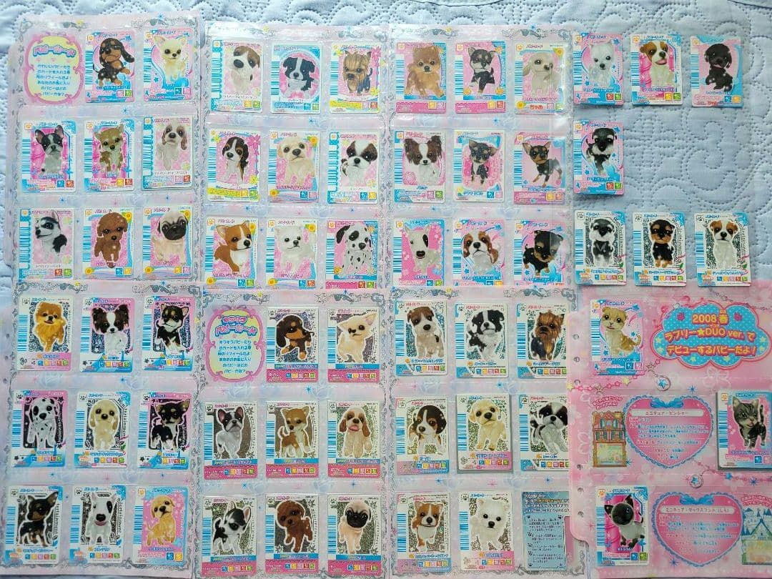 ワンタメカード約450枚(ゴールデンパピー２枚含)コンプリパピブックに入れて ワンタメカード約450枚(ゴールデンパピー2枚含)コンプリパピブックに