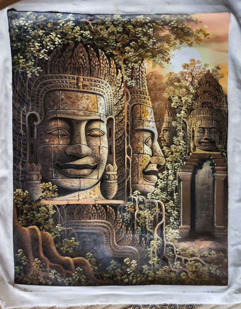 バイヨン寺院ប្រាសាទបាយន្ត、［Bayon］「クメールの微笑み」