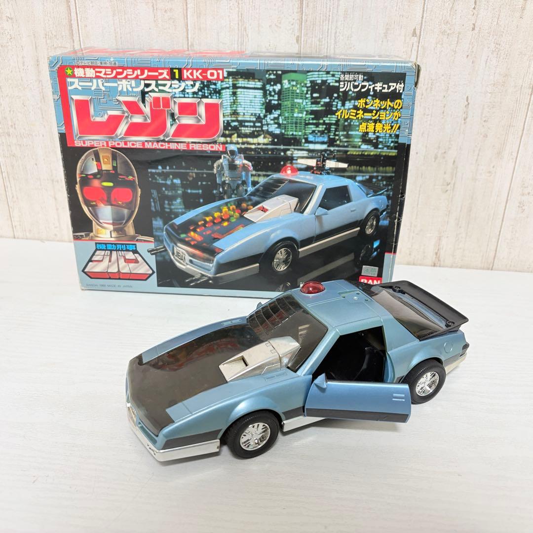 機動刑事ジバン スーパーポリスマシンレゾン 箱あり - メルカリ