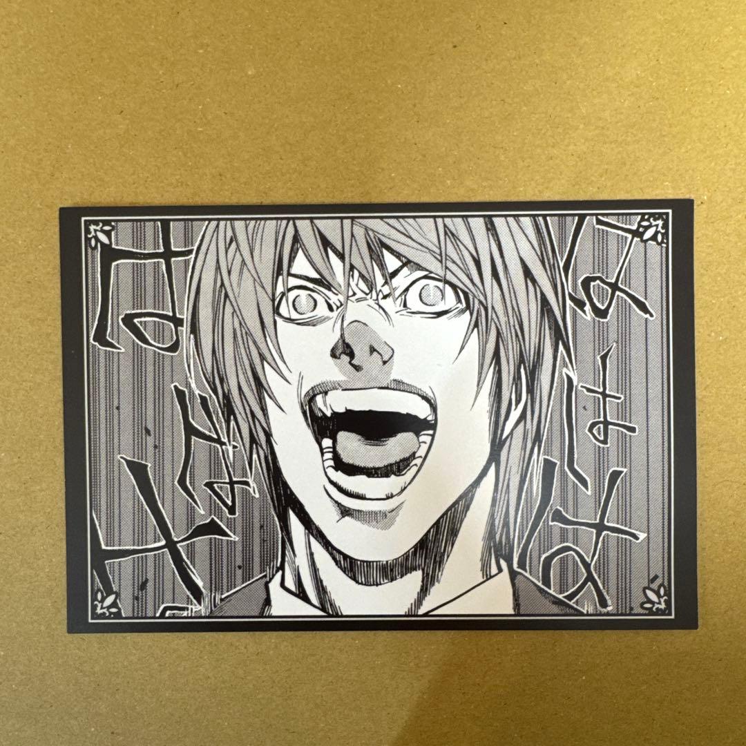 DEATH NOTE デスノート ポップアップ ポストカード 夜神月 - メルカリ