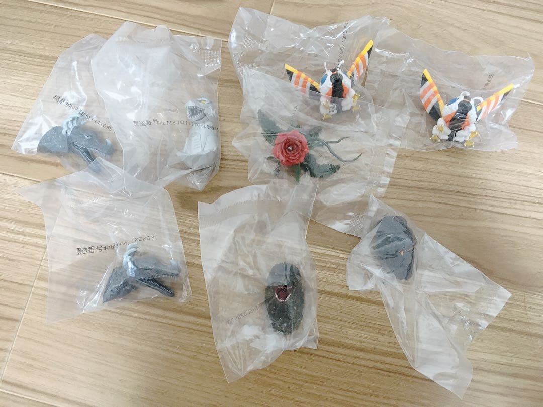 【8点】一番くじ　ゴジラ　モンスターヘッドマグネット