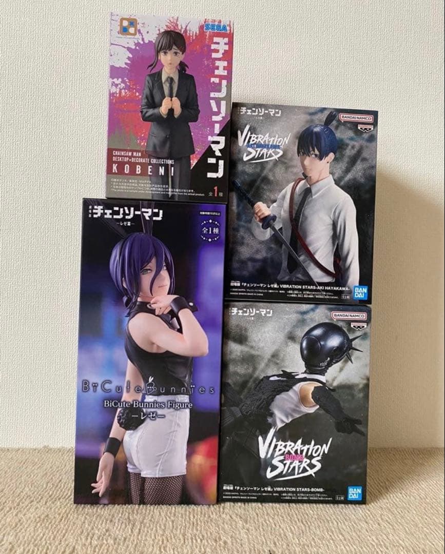 劇場版 チェンソーマン レゼ篇 フィギュア まとめ売り 4個セット