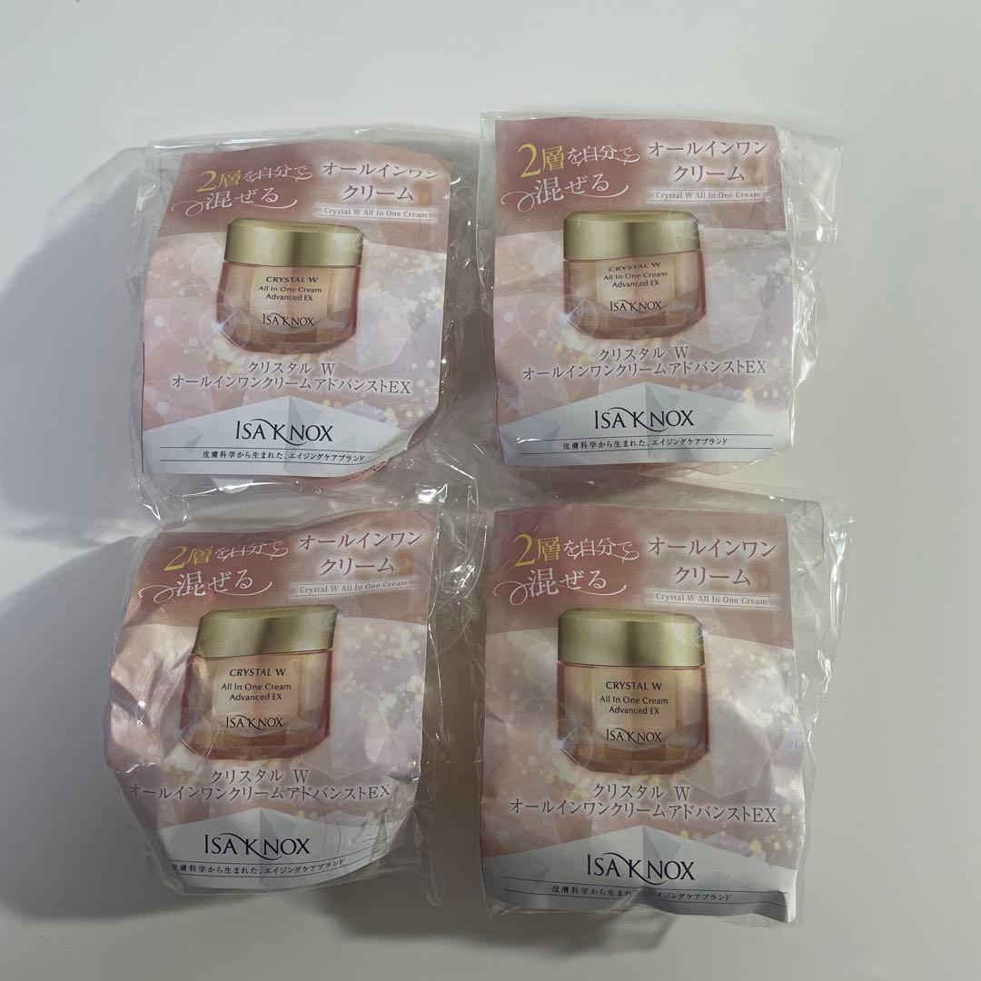 イザノックス クリスタルWオールインワンクリームアドバンスEX 4個