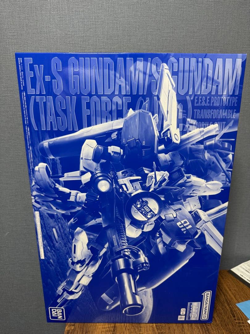 Mg ガンダムEx-S (Task Force) P-Bandai MG Ex-S Gundam/S Gundam (Task Force Alpha Ver.) - Release