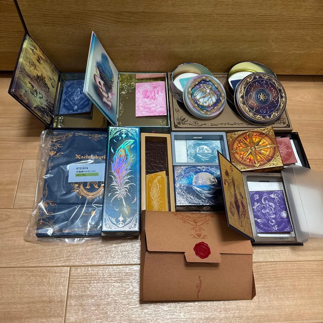 缶 箱のみ ナハトラビュリント コンプリートBOX スカーフ無し