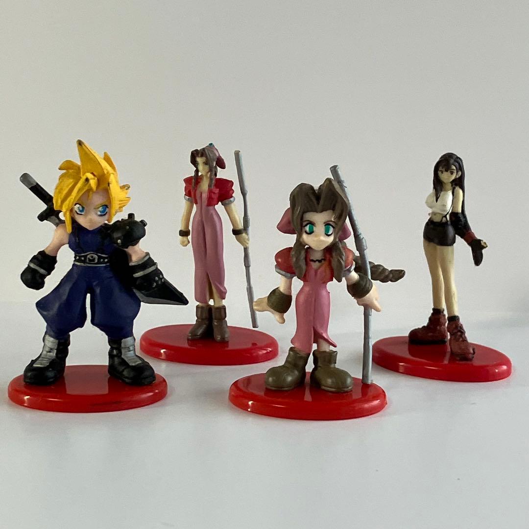 ファイナルファンタジー7 コカコーラおまけフィギュア 4個セット
