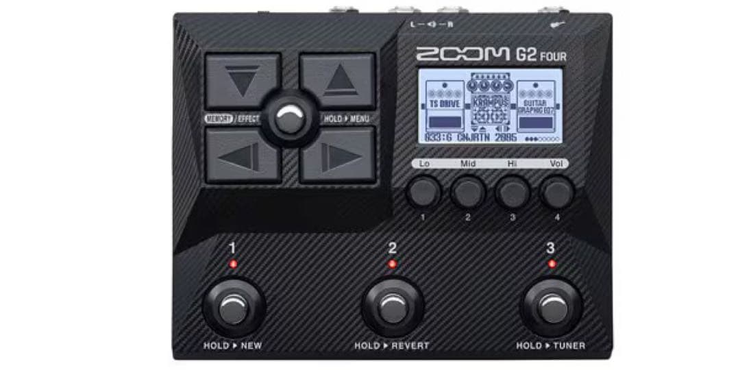 ZOOM G2 FOUR エフェクト & アンプエミュレーター ZOOM G2 FOUR ギター用マルチエフェクター＆アンプエミュレーター
