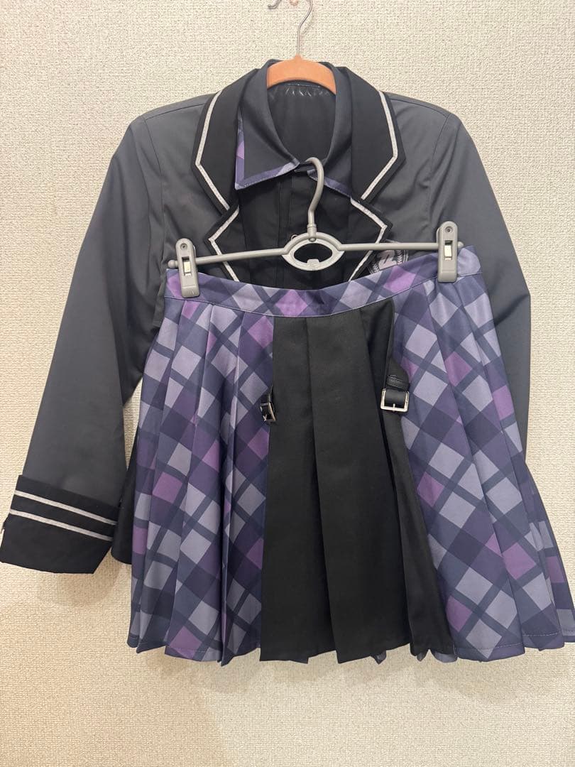 [KO.M]ホロライブ 常闇トワ 制服 コスプレ衣装 Lサイズ ウィッグ VTuber 常闇トワ 制服 コスプレ衣装 「hololive（ホロライブ